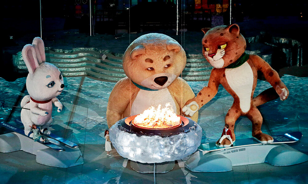 Olympic mascot closing ceremony